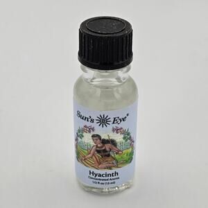 Sun's Eye Hyacinth Concentrated Aroma Fragrance Oil 0.5 fl oz NEW